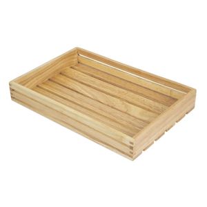 Olympia Low Sided Wooden Crate - CK959 - 1
