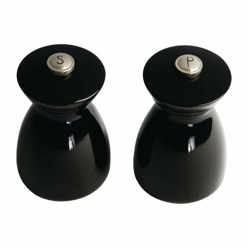 Olympia Dark Wood Salt and Pepper Mill Set - GF258 - 4