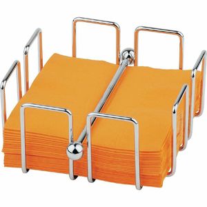 Olympia Cocktail Napkin Holder with Weight 140 x 140mm - GH407 - 1