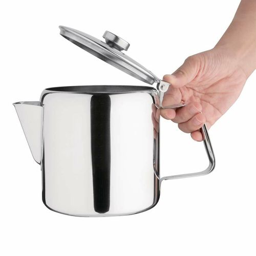 Olympia Concorde Stainless Steel Teapot 1.365Ltr - K680 - 5