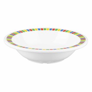 Olympia Kristallon Fairground Melamine Bowls 150mm (Pack of 12) - DP982 - 1