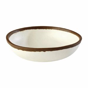 APS Crocker Low Bowl 165mm Cream - HC729 - 1