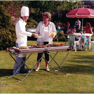 Cinders Propane Gas Barbecue Slimfold TG160 - K354 - 3
