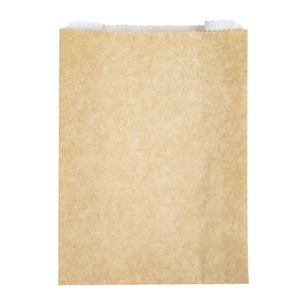 Vegware Compostable Therma Paper Hot Food Bags 229 x 165mm (Pack of 500) - FC899 - 1