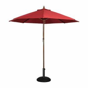 Bolero Round Parasol 2.5m Diameter Red - GL304 - 1