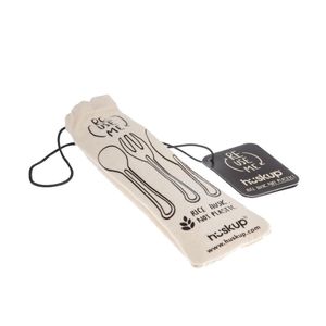 Reusable Rice Husk Cutlery Set - DE930 - 3