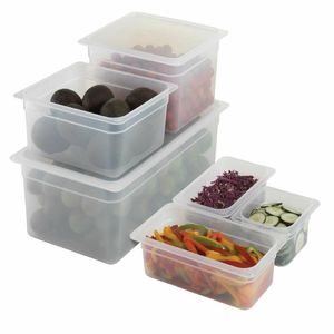Cambro Polypropylene 1/4 Gastronorm Food Pan 100mm - DW506 - 3