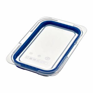 Araven ABS Lid Blue GN 1/4 - GP577 - 1
