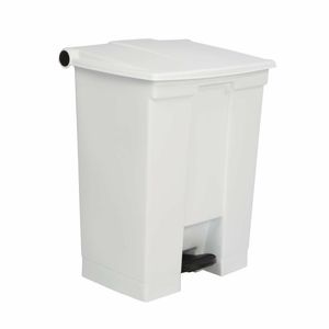 Rubbermaid Step On Pedal Bin White 68Ltr - K880 - 1