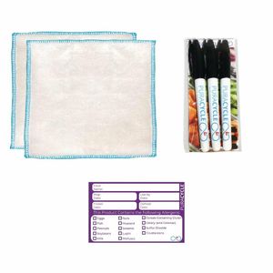 Puracycle Reusable Allergen Label Pack - SA499 - 1