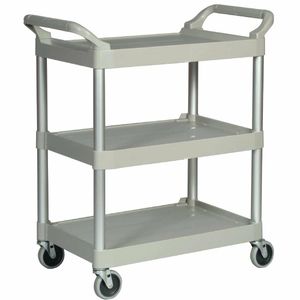 Rubbermaid Compact Utility Trolley Platinum - J859 - 1