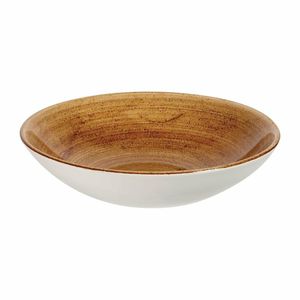 Churchill Stonecast Patina Coupe Bowls Vintage Copper 15oz 182mm (Pack of 12) - FA601 - 3