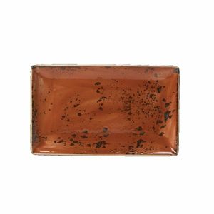 Steelite Craft Terracotta Rectangular Platters 270mm (Pack of 6) - V134 - 1