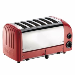 Dualit 6 Slice Vario Toaster Red 60154 - GD395 - 1