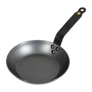 De Buyer Mineral B Black Iron Induction Frying Pan 200mm - DN896 - 1