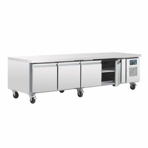Polar U-Series Four Door Chef Base Fridge - DA464 - 3