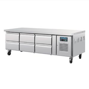 Polar U-Series Six Drawer Chef Base Fridge - DA465 - 3