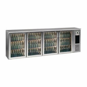 E3 4 x glass door undercounter bottle cooler - FD031 - 1