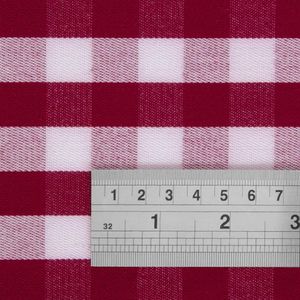 Gingham Polyester Napkins Red Check (Pack of 10) - HB580 - 3