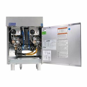 Pitco Twin Tank Solstice Natural Gas Fryer SG14TS - FS126-N - 3