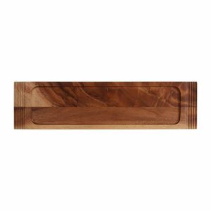 Churchill Alchemy Wood Large Double Handled Boards 495 x 130mm (Pack of 4) - FA672 - 1