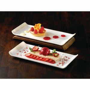 Churchill Alchemy Balance Rectangular Trays 300x 145mm (Pack of 6) - Y848 - 3