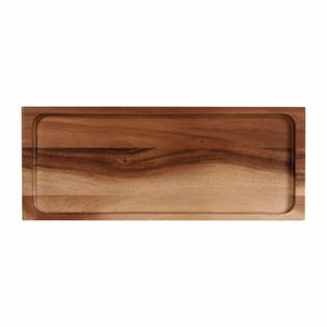Churchill Alchemy Wood Large Serving Boards 410 x 165mm (Pack of 4) - FA673 - 1