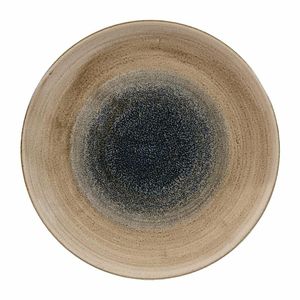 Churchill Stonecast Aqueous Coupe Plates Bayou Taupe 260mm (Pack of 12) - FA657 - 1