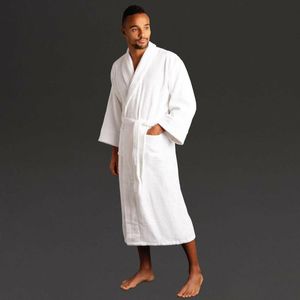 Mitre Comfort Sandringham Bathrobe White Large - GT856-L - 1
