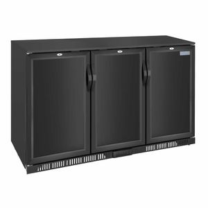 Polar G-series 850mm Triple Door Back Bar Cooler Solid Door 320 Ltr - GE999 - 1