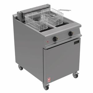 Falcon Dominator Twin Tank Free Standing Electric Fryer E3865 - DT607 - 1
