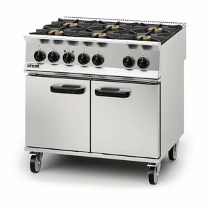 Lincat Opus 800 Propane Gas 6 Burner Dual Fuel Oven Range OD8007/P - DM509-P - 3
