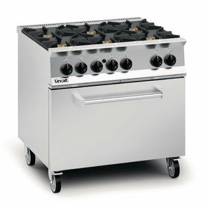 Lincat Opus 800 Natural Gas 6 Burner Range with Drop Down Door OG8002/N - DM503-N - 1