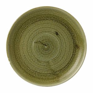 Stonecast Plume Olive Coupe Plate 10 1/4  (Pack of 12) - FJ928 - 1