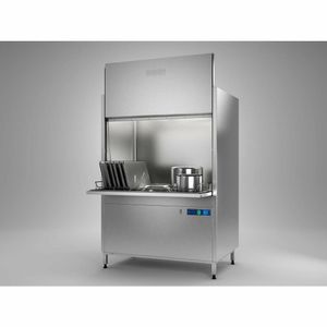 Hobart Twin Utensil Washer with Drain and Exhaust Heat Recovery UXTRC-10A - FT120 - 3