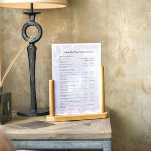 Securit Acrylic Menu Holder With Wooden Frame A4 - CE409 - 3