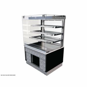 Kubus Drop In Slimline Multideck with Rear Door 600mm - CW650 - 1