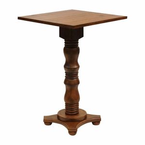 Islington Poseur Square Table Vintage 760x760mm - 1