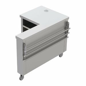 Parry Flexi-Serve Till Section Left-hand with Trayslide FS-TSLPACK - 1