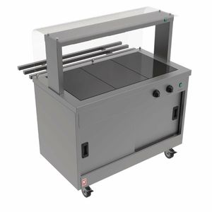 Falcon Hot Cupboard Servery Counter FC3-T - 1