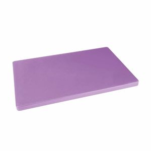 Hygiplas Low Density Chopping Board Purple - 300x450x20mm - 1