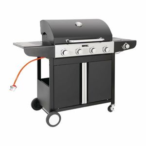 Buffalo 4 Burner Gas Barbecue with Hob - 1
