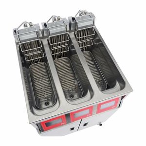 FriFri Touch 633 Electric Free Standing Triple Tank Filtration Fryer TL633M31G0 - CX899 - 3