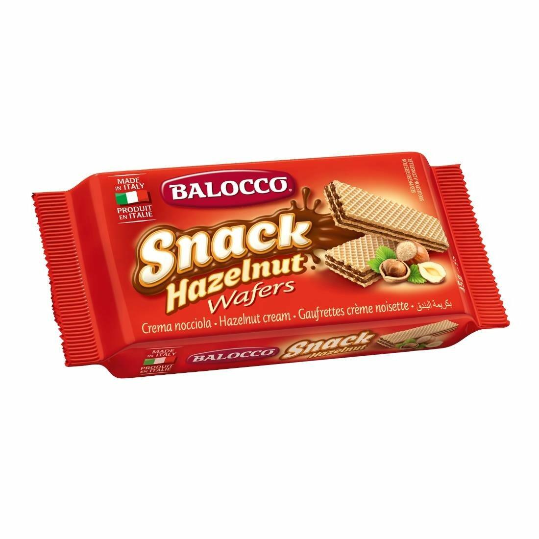 Baloco Shell Balocco Snack Wafers Hazelnut 30x45g - CZ724 | Go for Green July New Lines