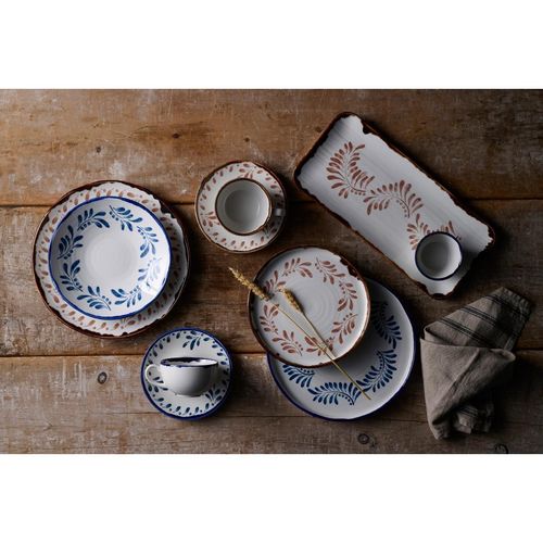 Dudson Harvest Mediterranean Terracotta Organic Coupe Bowl 279mm (Pack of 12) - DX878 - 4
