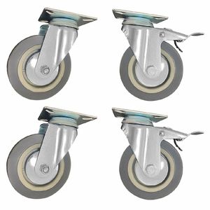 Buffalo Standard and Braked Castors (Set of 4) - AN890 - 1