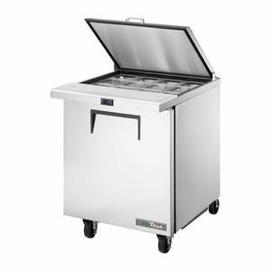 True Single Door Prep Counter Fridge TSSU-27-12M-C-HC FLID - CX127 - 1