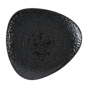 Churchill Studio Prints Homespun Chroma Carbon Triangle Plate 229mm (Pack of 12) - DX823 - 1