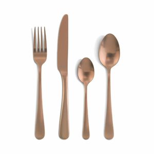 Amefa Blush Medium Teaspoon Copper (Pack of 12) - DX633 - 3