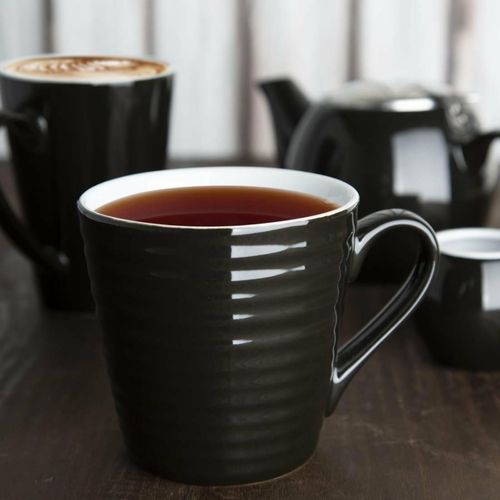 Olympia Cafe Aroma Mug Black - 340ml (Pack of 6) - CU959 - 13